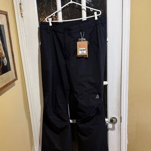 Black Women's Straight Leg Snowpants by Ripzone